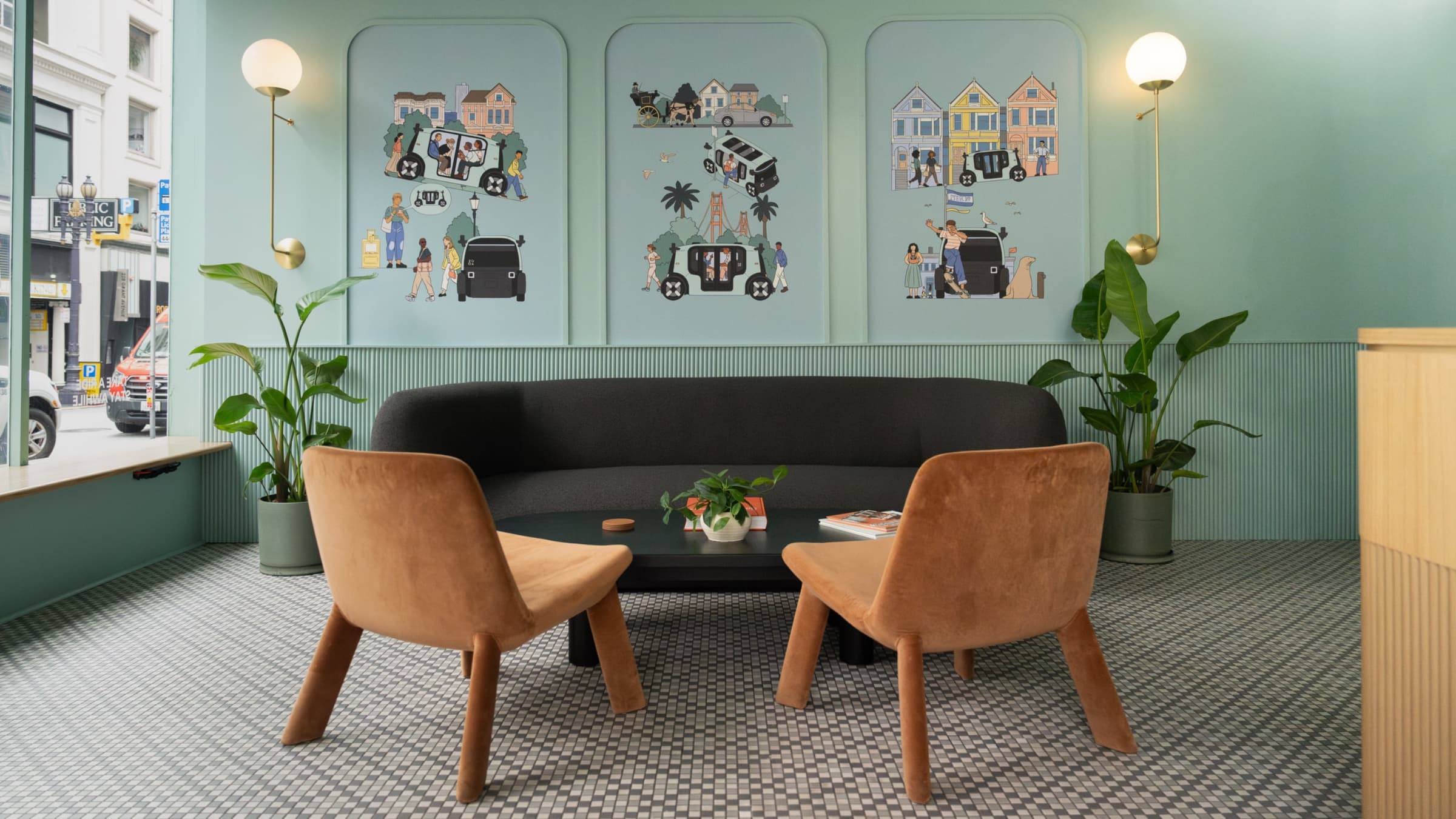 ZOOX Rider Lounge